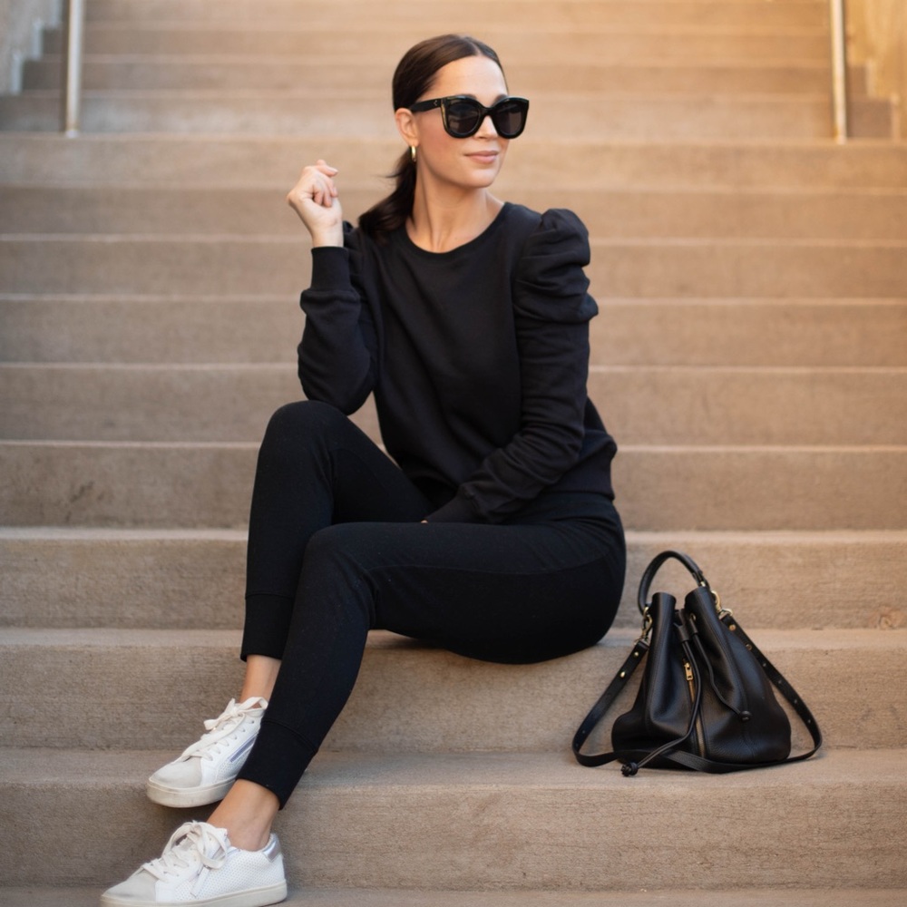 Rebecca Minkoff Puff Sleeve Sweatshirt